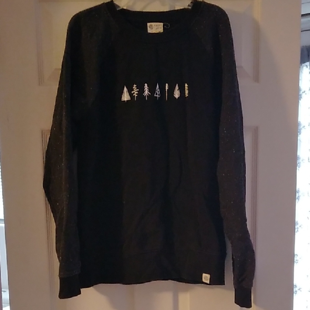 Black Happy Earth Sweatshirt